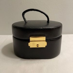 Vtg Wolf Designs Travel Jewelry Case